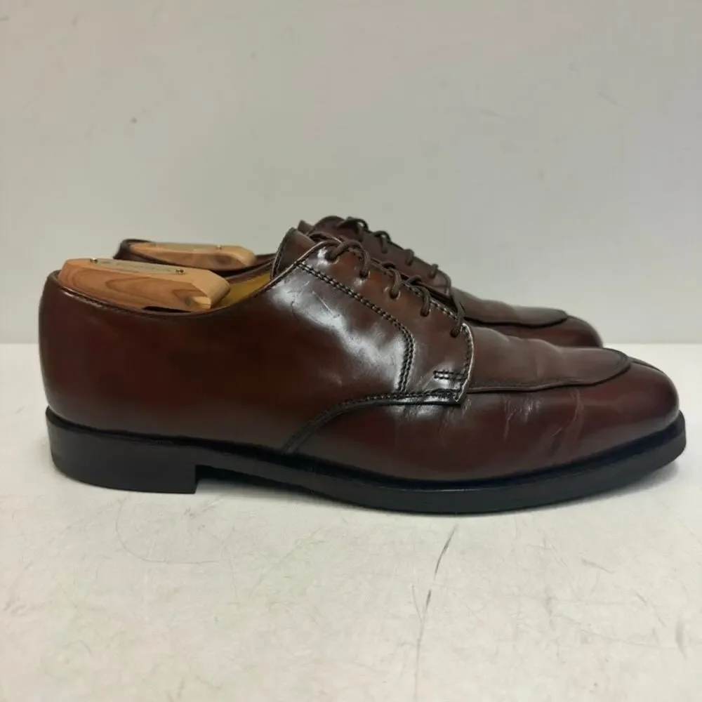 RESOLED Rancourt & Co. x Cole Haan Brown Derby Made in Maine USA VGUC 8.5 D